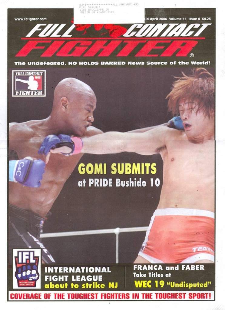 04/06 Full Contact Fighter Newspaper